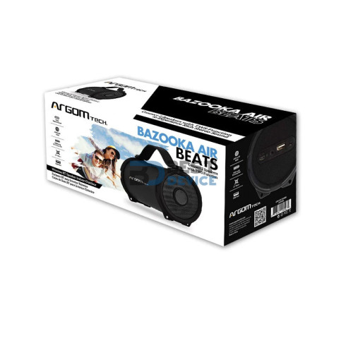 PARLANTE ARGOMTECH ARG-SP-3100BK BAZOOKA BT NEGRO