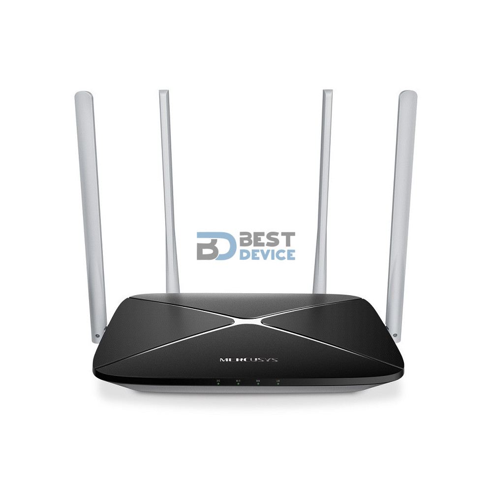 ROUTER MERCUSYS AC1200 DUAL BAND 4 ANTENAS 5DBI