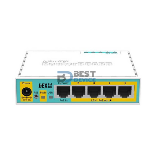 MIKROTIK ROUTERBOARD RB750UPR2 HEX POE LITE
