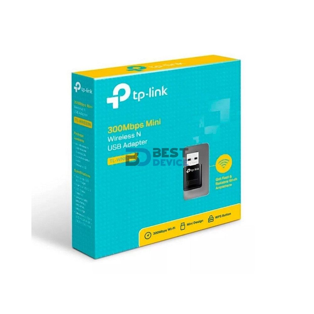 ADAPTADOR INALÁMBRICO TP-LINK NE USB TL-WN823N