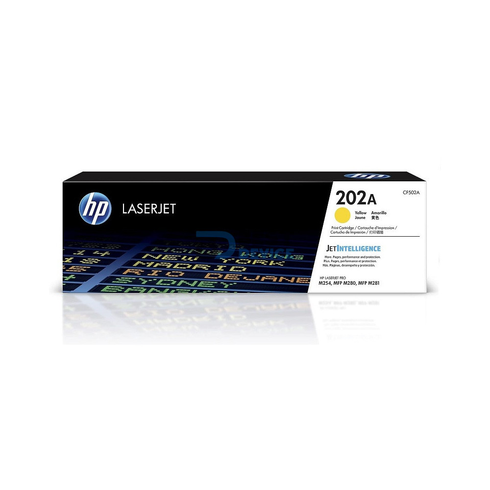 TONER HP CF502A (202A) M281FDW AMARILLO