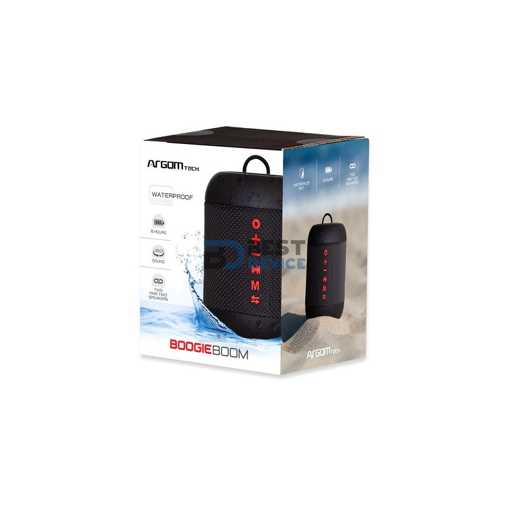 PARLANTE ARGOMTECH ARG-SP-3120BK BOOGIEBOOM WIR BT NEGRO