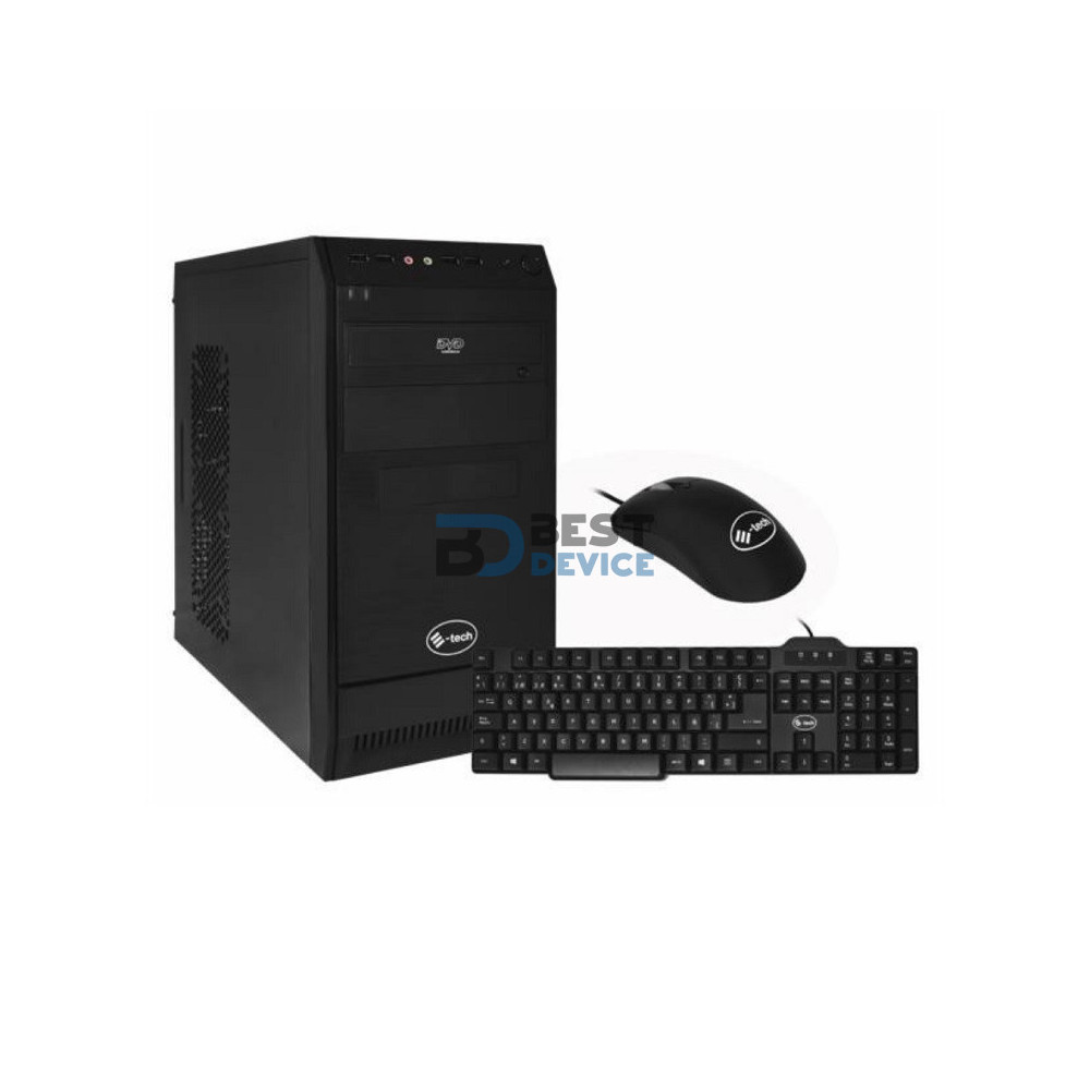 PC E-TECH CORPORATE CI3 2100/8/256/DVD/N210/20/W10P