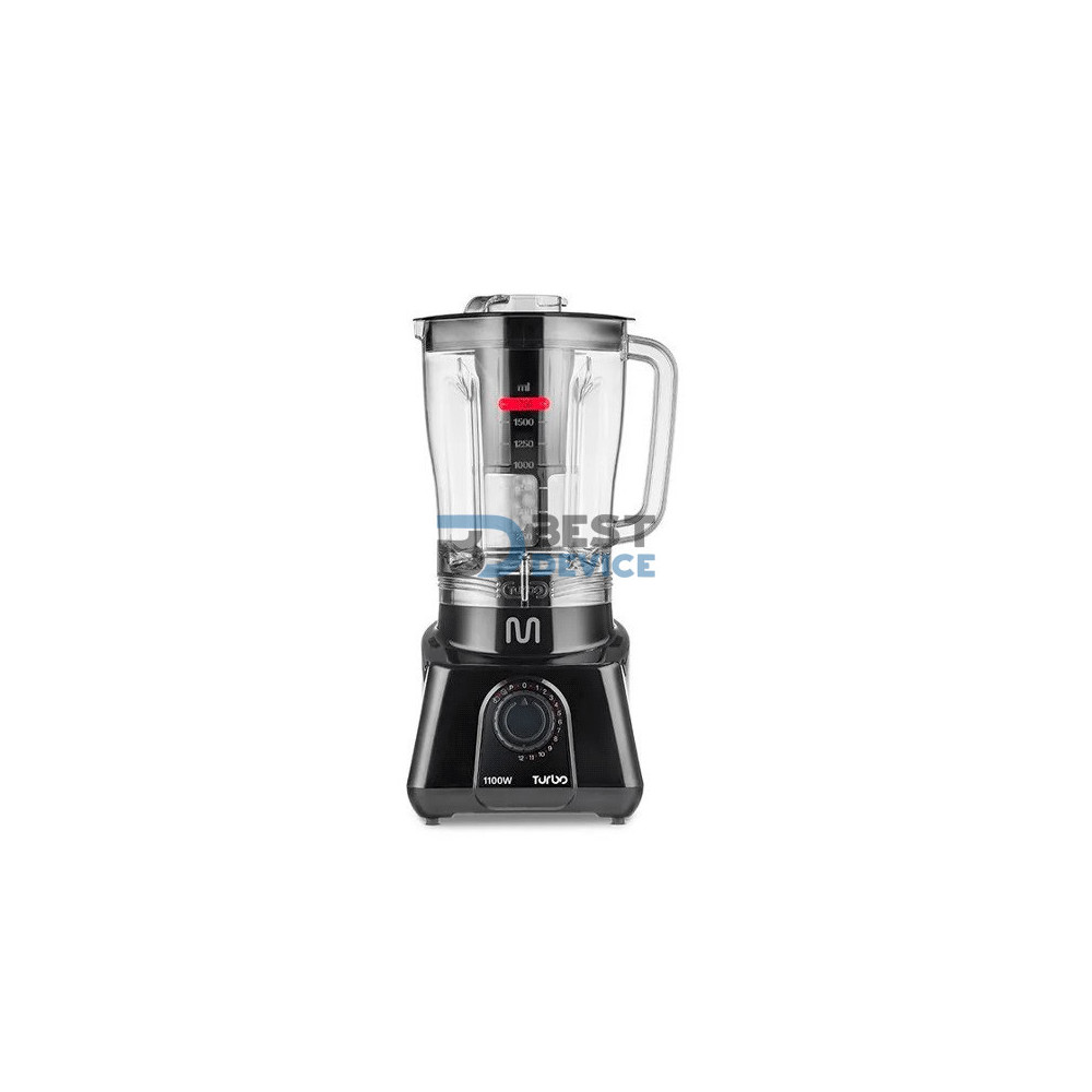LICUADORA MULTI LQ1202 2.6L JARRA PLASTICA CON FILTRO 1200W 220V NEGRO