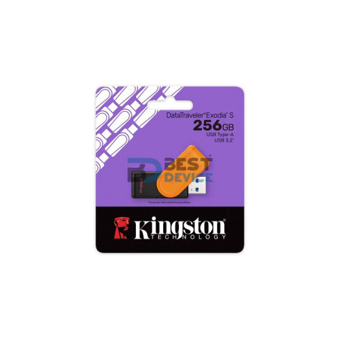 PENDRIVE KINGSTON 256GB DATATRAVELER EXODIA S DTXS/256GB USB-A 3.2
