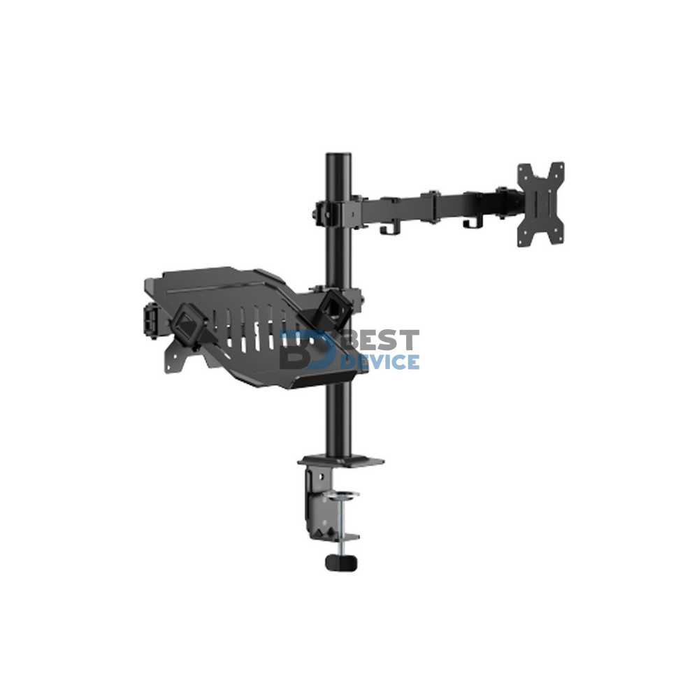 SOPORTE FTX PARA 1 MONITOR Y 1 NOTEBOOK FTX C096ML