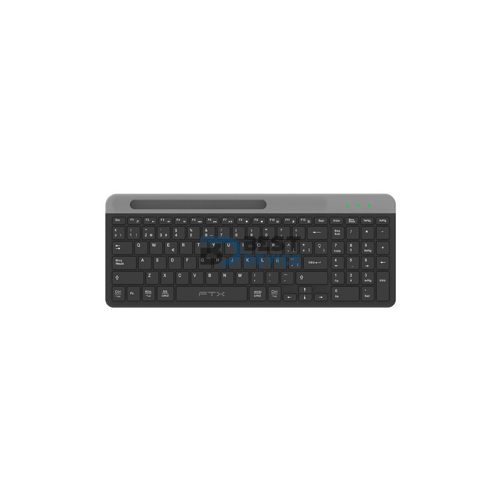 TECLADO WIR/BT FTXB105 ESP/NEG