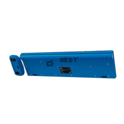 TECLADO + MOUSE INALAMBRICO XTECH XTK-D312ST STITCH EDITION NUM/ESP/AZUL