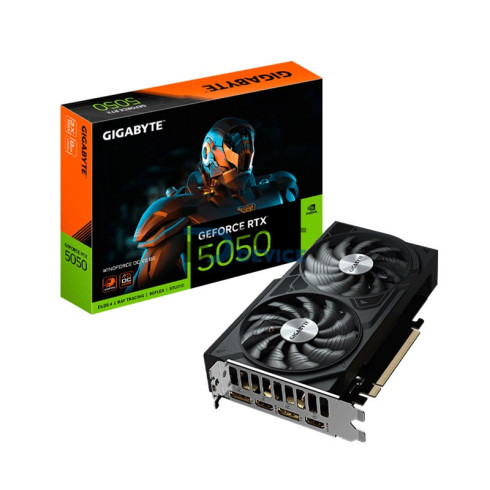 TARJETA GRÁFICA GIGABYTE RTX5050 WINDFORCE 8G OC V2 DD6 GV-N5050WF2OCV2-8GD