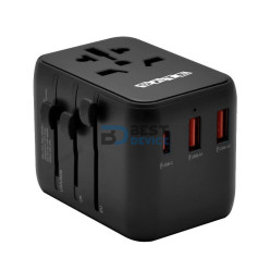 ADAPTADOR DE VIAJE UNIVERSAL SATE AD-0003