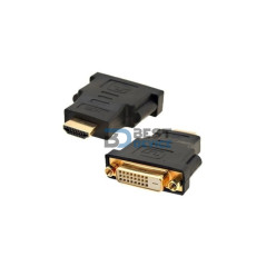 ADAPTADOR DVI HEMBRA A HDMI MACHO