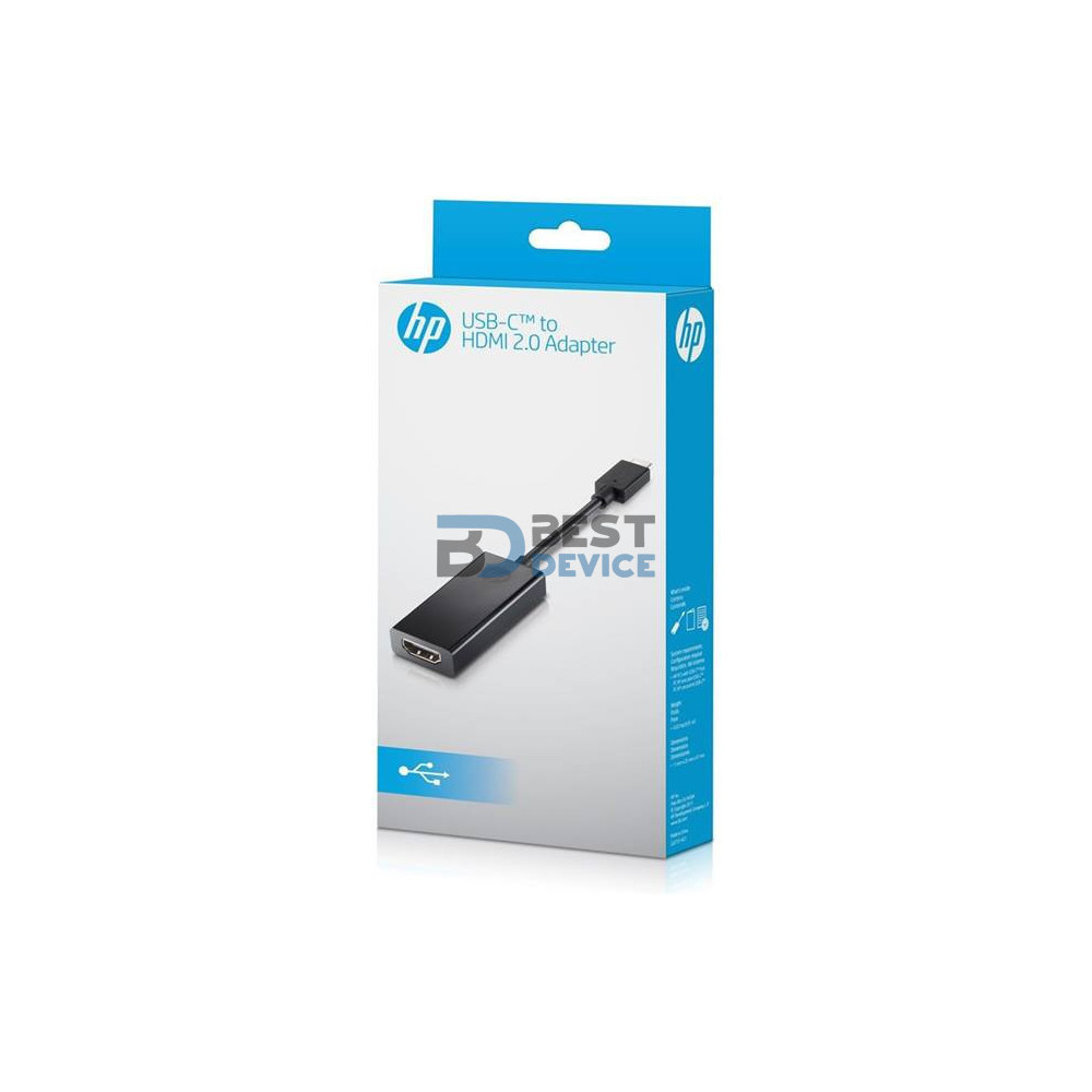 ADAPTADOR HP 2PC54AA ABL USB-C/HDMI 2.0