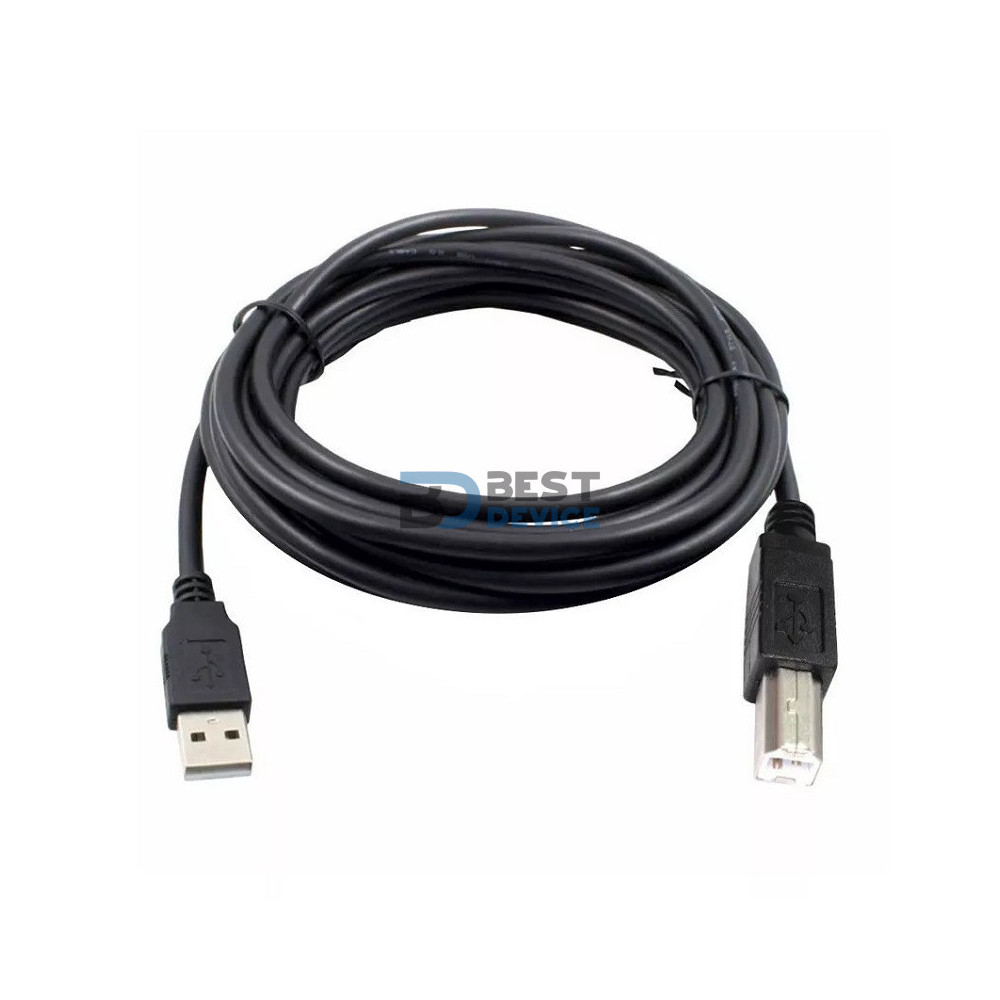 CABLE USB-A (M) A USB-B (M) 2.0 PARA IMPRESORAS 5MTS