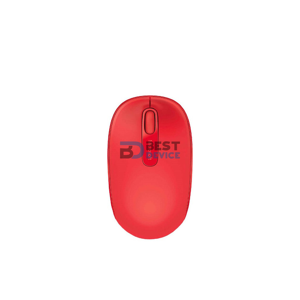 MOUSE MICROSOFT 1850 INALAMBRICO U7Z-00031 ROJO