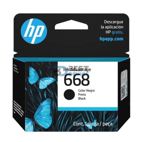 TINTA HP 668 NEGRO 7FP37VL
