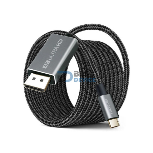 CABLE ARGOMTECH ARG-CB-0096 TIPO C A DISPLAY PORT 4K 1.8