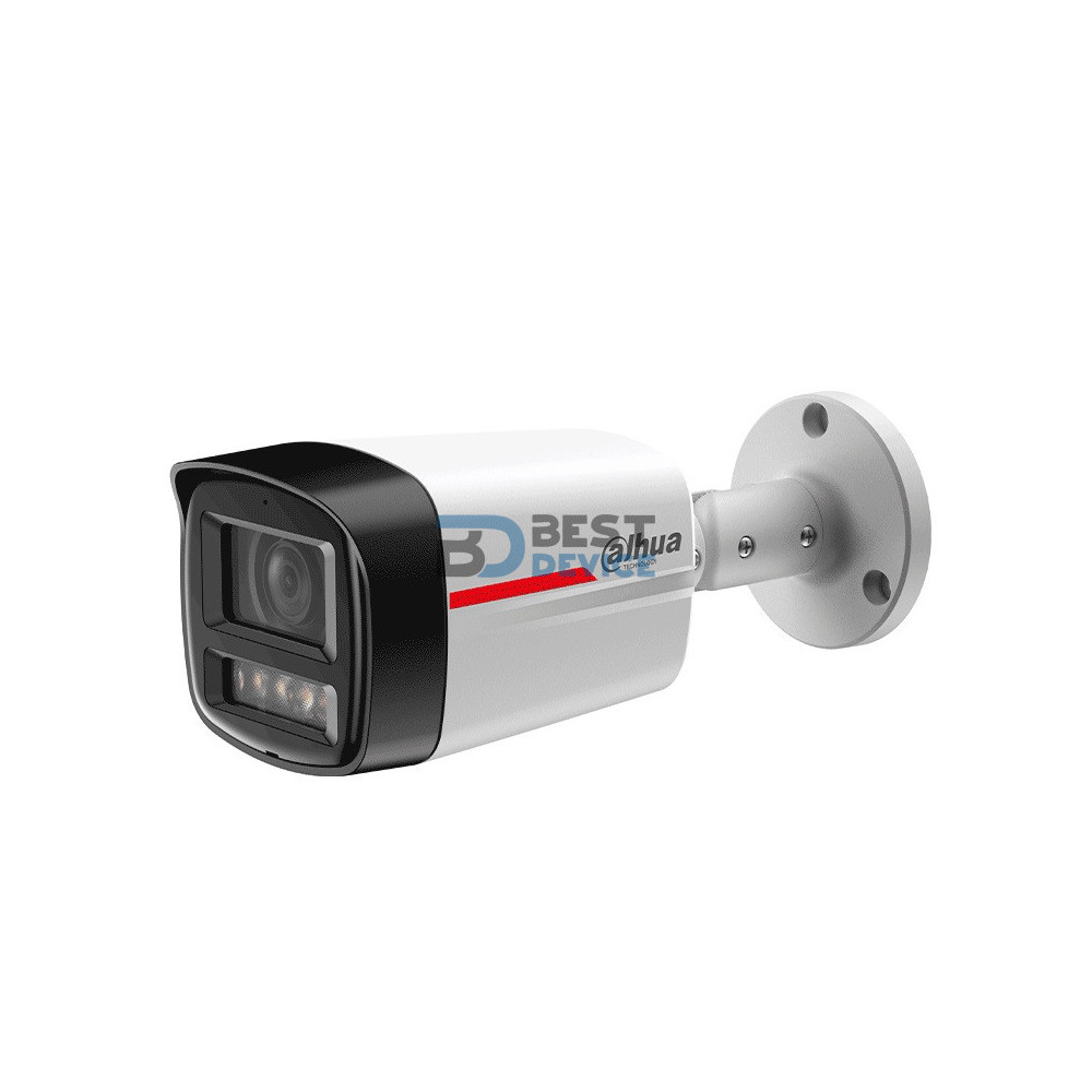 CÁMARA DAHUA IPC-HFW2249TL-S-PRO BULLET 2MP 50M MIC WCOLOR