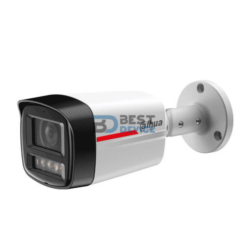 CÁMARA DAHUA IPC-HFW2249TL-S-PRO BULLET 2MP 50M MIC WCOLOR