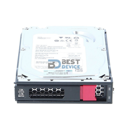 HPE HDD 1TB SATA 7.2K LFF LP DS (861686-B21)
