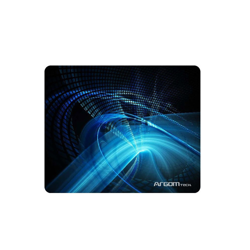 MOUSE PAD ARGOMTECH ARG-AC-1235BL 8.5X10" AZUL/NEG
