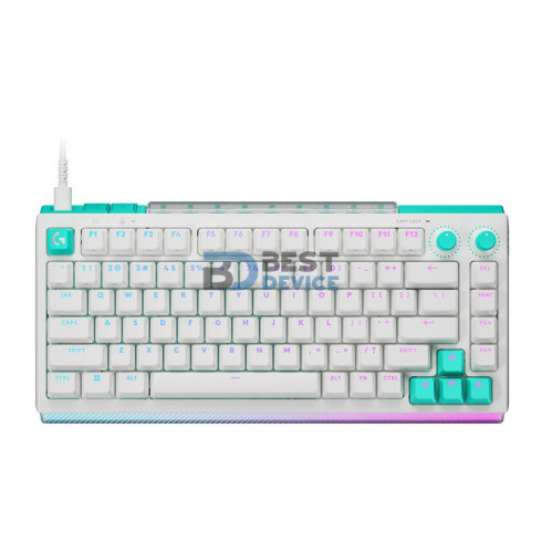 TECLADO GAMER LOGITECH G512 X 75 920-013948 BLANCO/RGB