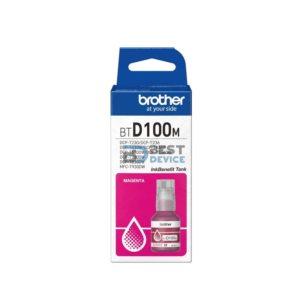 TINTA BROTHER BTD100M MAGENTA (T230/430/530/730/930)