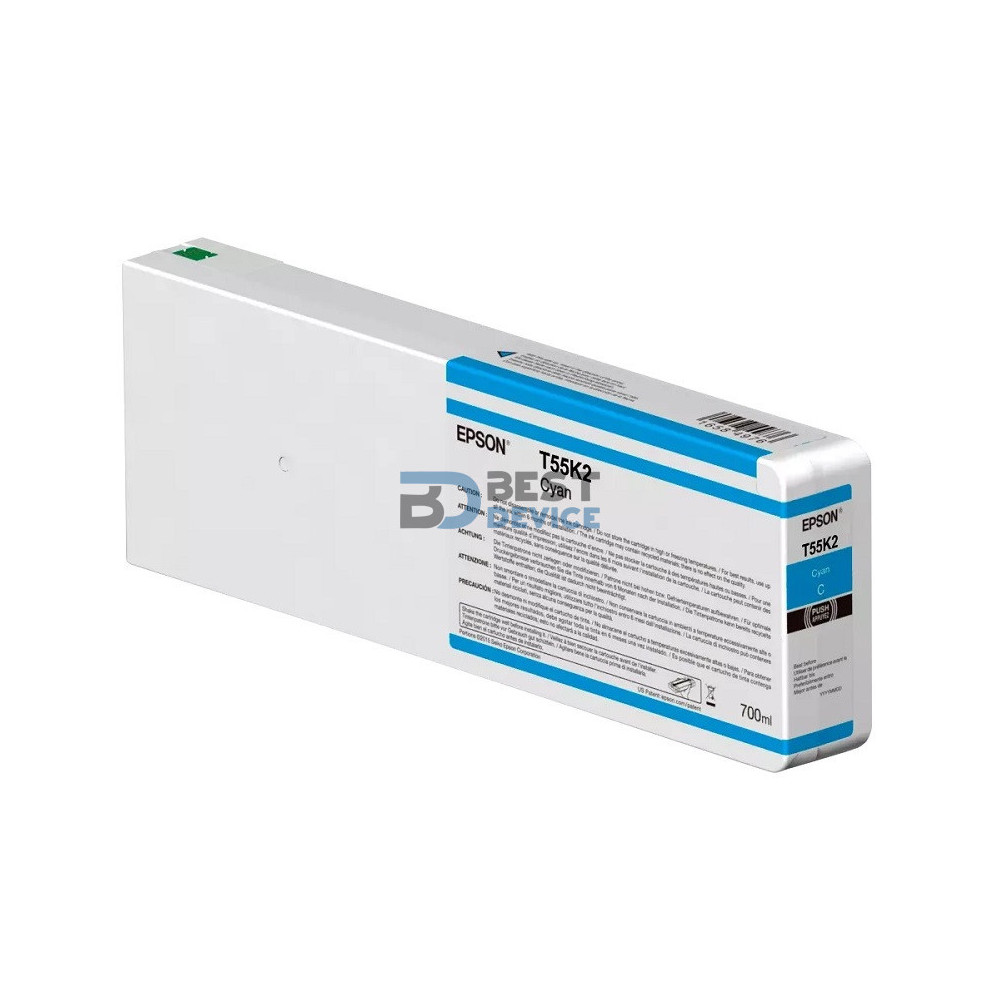 TINTA EPSON P9000 T55K200 CYAN ULTRACHROME 700 ML
