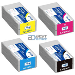 TINTA EPSON SJC22P (C) TM-C3500 CYAN