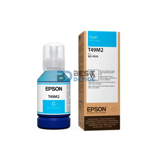 TINTA EPSON T49M220 F170/F570 ULTRA CYAN 140ML