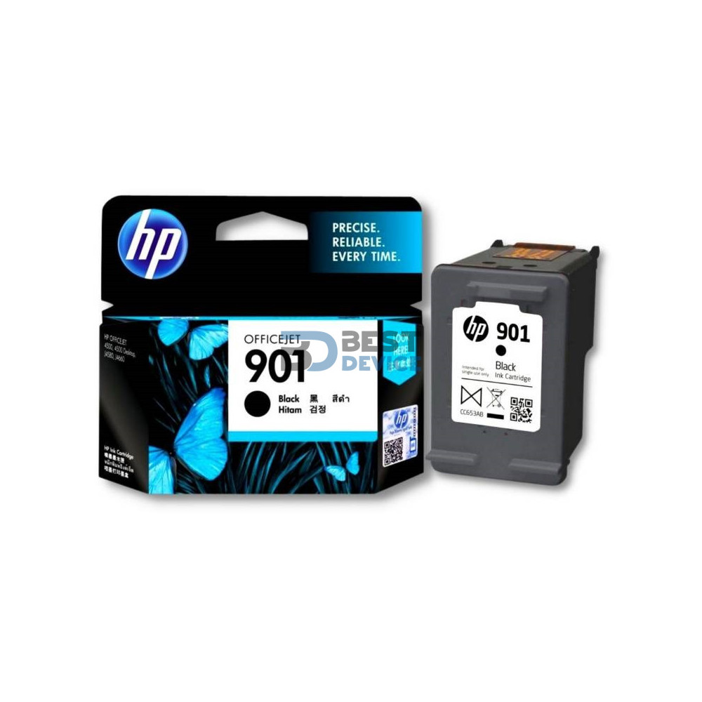 TINTA HP CC653AL 901 NEGRA