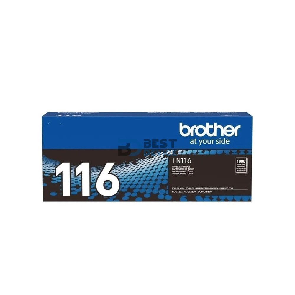 TONER BROTHER TN116 NEGRO (1222/1232W)