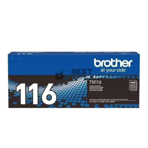 TONER BROTHER TN116 NEGRO (1222/1232W)