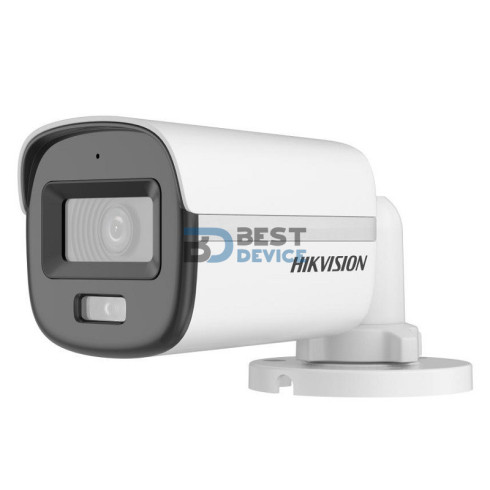 CÁMARA HIKVISION DS-2CE10KF0T-FS MINI BULLET 3K 20M IP67 COLORVU