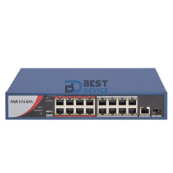 SWITCH HIKVISION DS-3E0318P-E/M(B) 16 PUERTOS