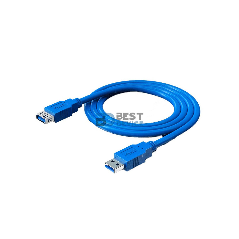 CABLE EXTENSOR FTX C160-U3-AMAF-2 USB-A 3.0/USB-A M/H 2M AZUL