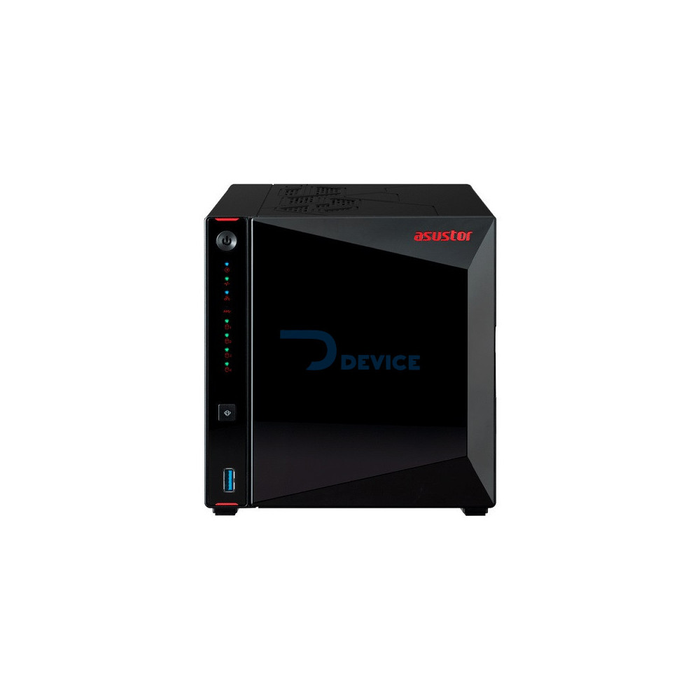 NAS ASUSTOR AS5404T QC2.0/4BAY/4GB/2X2.5-GBLAN/HDMI/3USB3.2/HD35/H25/S