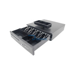 CAJA DE DINERO FTX LAS-405 ACERO RJ11/5B/5M/1R 405MM X 420MM X 100MM