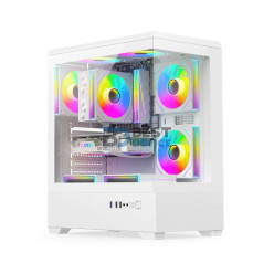 GABINETE GAMER FTX PCC-G9WH EATX/ATX/MATX/ITX BLANCO