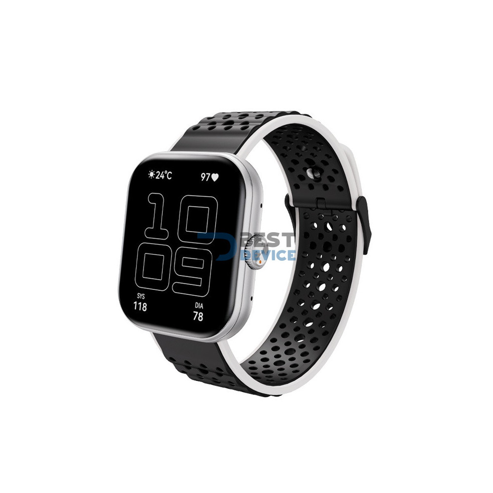 SMARTWATCH FTX FTXUB6M-SVBW PLATA/NEGRO Y BLANCO 131465