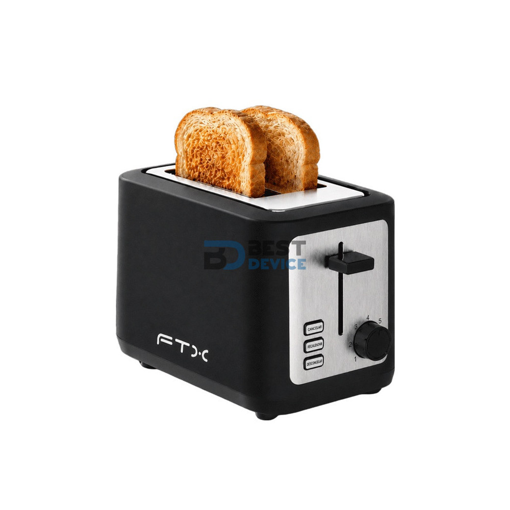 TOSTADORA FTX TSR2-40 2 PANES/800W/220V/NEGRO