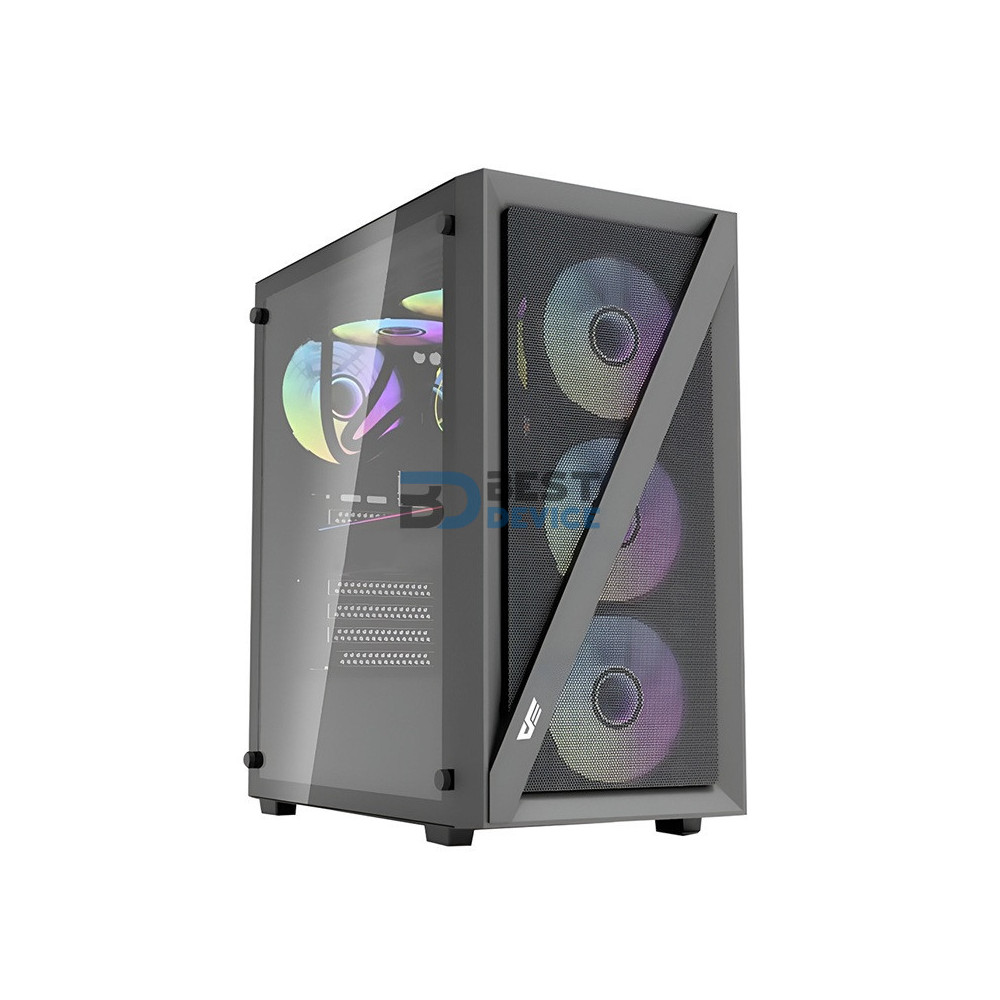 GABINETE GAMER DARKFLASH DK260 NEGRO