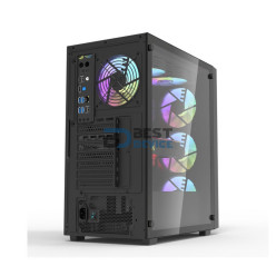 GABINETE GAMER DARKFLASH DK260 NEGRO