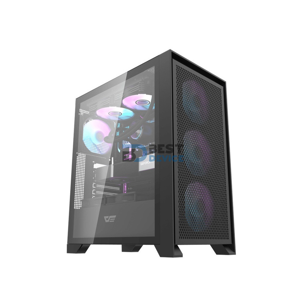 GABINETE GAMER DARKFLASH DRX70 NEGRO