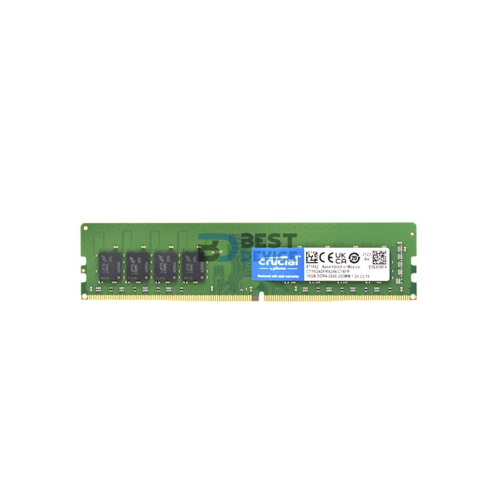 MEMORIA RAM CRUCIAL 16GB DDR4 2666MHZ CT16G4DFRA266