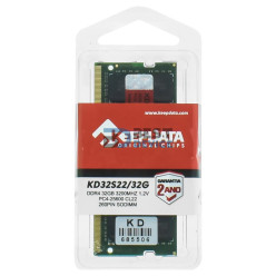 MEMORIA RAM PARA NOTEBOOK DDR4 KEEPDATA 32GB 3200 MHZ