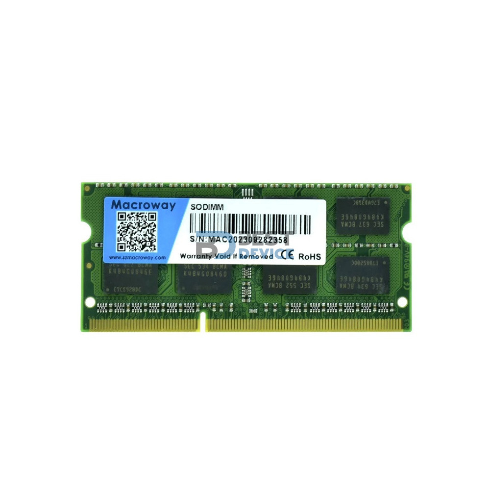 MEMORIA RAM PARA NOTEBOOK DDR4 MACROWAY 32GB 3200 MHZ