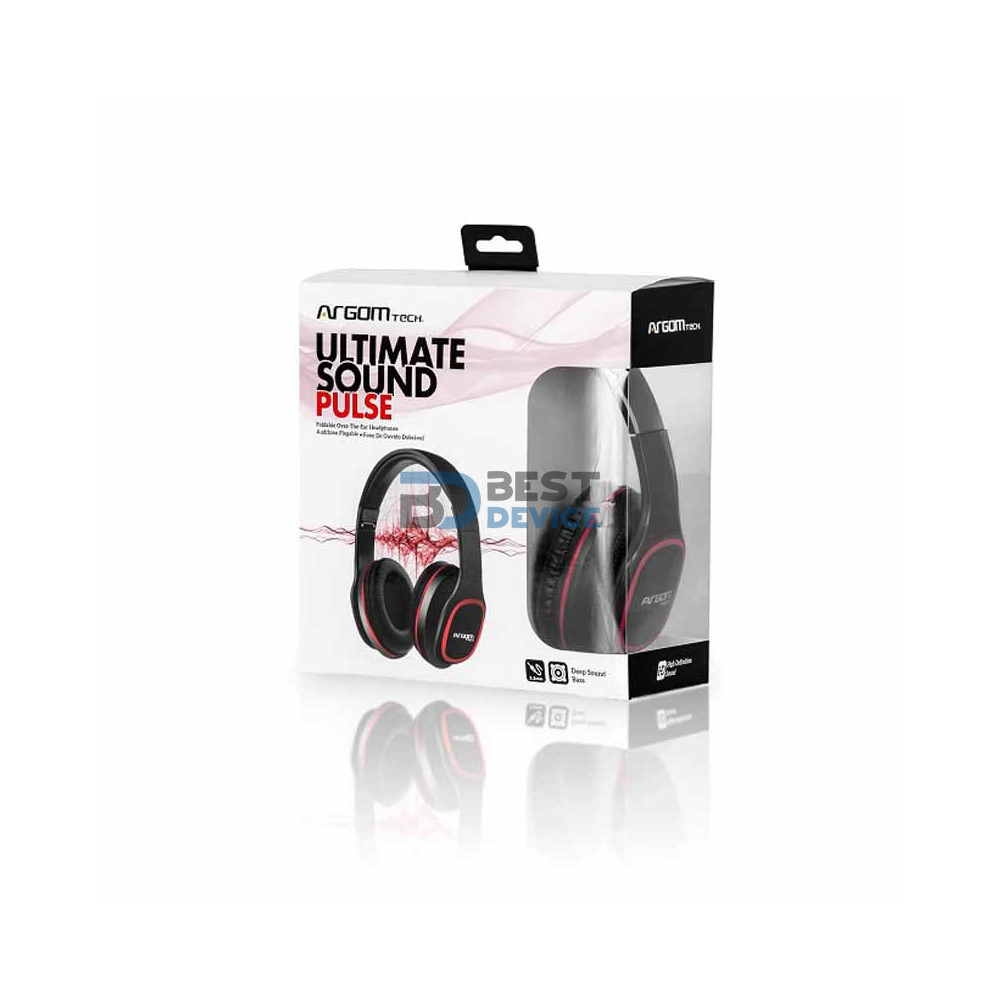 AURICULAR ARGOMTECH ARG-HS-2402BK ULTIMATE SOUND