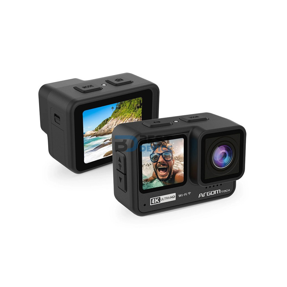 CÁMARA ARGOMTECH ARG-AC-9190BK CAM90 DOBLE COLOR 4K/RES AGUA