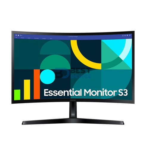 MONITOR SAMSUNG 24" LS24D366GANXZA FHD 100HZ CURVO