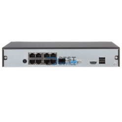 NVR DAHUA 1108HS-8P 8 CANALES POE 1HDD PLASTICO